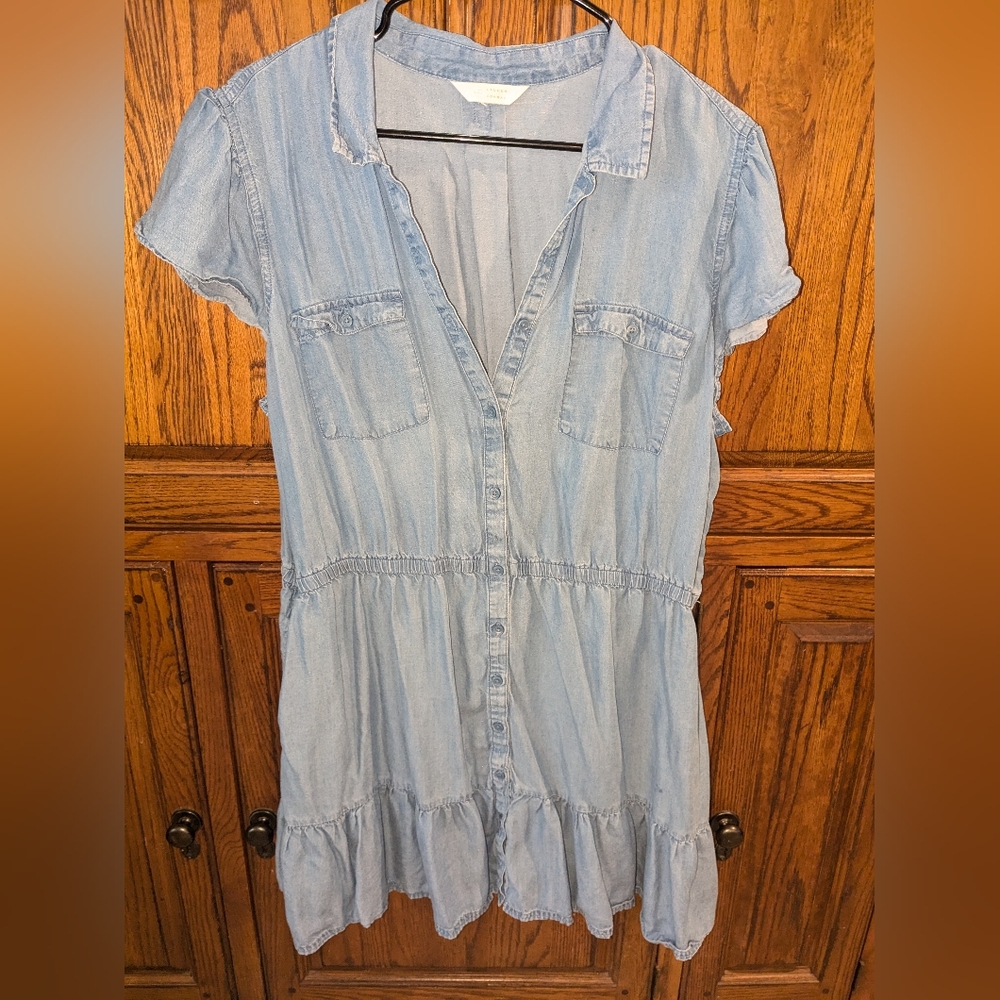 🏔️ Lauren Conrad Denim Style Dress